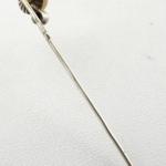 Silver pin with seed bead - Jablonec bijouterie Silver pin with seed bead - Jablonec bijouterie