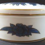 Large porcelain box, blue lion - Rosenthal Large porcelain box, blue lion - Rosenthal