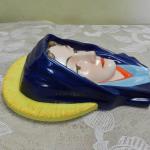 Ceramic Wall Mask - Woman - ceramics - Ditmar Urbach, Teplice - 1930 Ceramic Wall Mask - Woman - ceramics - Ditmar Urbach, Teplice - 1930