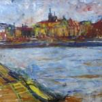 Blaha - View of Prague Castle and Lesser Town Blaha - View of Prague Castle and Lesser Town