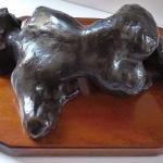 Lying Girl’s Nude, bronze - Jan Komarek Lying Girl’s Nude, bronze - Jan Komarek