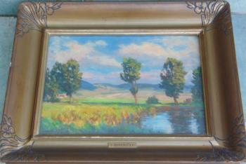 View of River - 1920 View of River - 1920