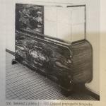 Cabinet - solid wood, walnut veneer - Jindřich Halabala (1903 - 1978) - 1935 Cabinet - solid wood, walnut veneer - Jindřich Halabala (1903 - 1978) - 1935