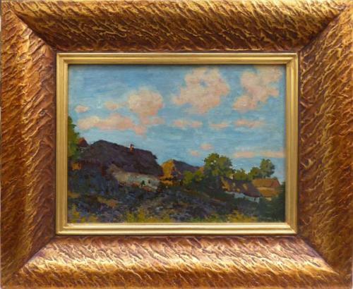 Painting - cardboard - Josef Tesař - 1921 Painting - cardboard - Josef Tesař - 1921