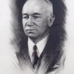 Alesa Vaic - Portrait of Edvard Benes  Alesa Vaic - Portrait of Edvard Benes