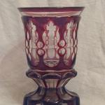 Glass Goblet - cut glass, clear glass - 1840 Glass Goblet - cut glass, clear glass - 1840