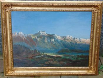 Romantic Landscape - 1860 Romantic Landscape - 1860