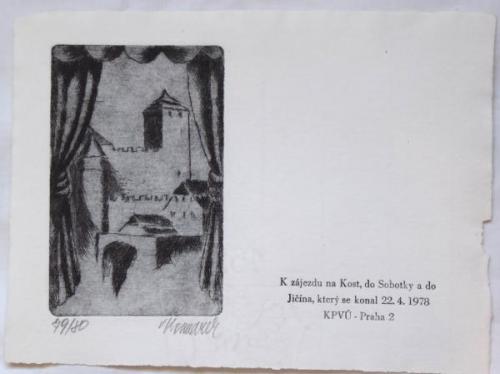 Vladimir Komarek - Kost Castle 78/80 Vladimir Komarek - Kost Castle 78/80