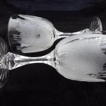 Pitcher and two glasses, cut flowers and leaves -  Pitcher and two glasses, cut flowers and leaves -