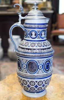 Beer Mug - tin, ceramics Beer Mug - tin, ceramics