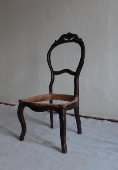 Living Room Furniture - solid wood, walnut veneer - 1880 Living Room Furniture - solid wood, walnut veneer - 1880