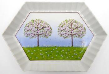 Dish - porcelain - Royal Dux - 1980 Dish - porcelain - Royal Dux - 1980