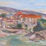 Uherek Richard - View of Mostar with minaret Uherek Richard - View of Mostar with minaret