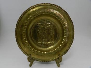 Plate - brass - 1930 Plate - brass - 1930