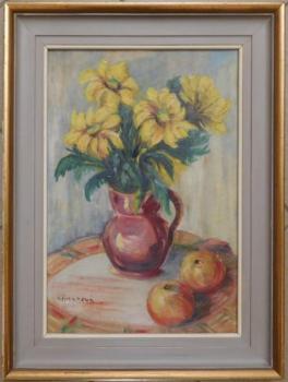 Still Life with Fruit - Hezanová - 1940 Still Life with Fruit - Hezanová - 1940