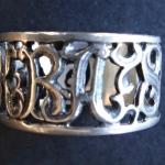 Silver ring from the Olympics in Moscow Silver ring from the Olympics in Moscow