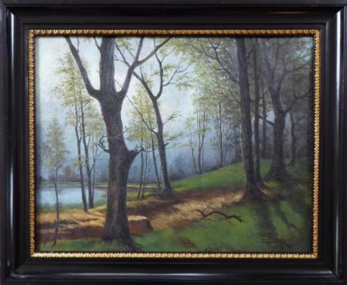 Jerabek - In a leafy forest by a pond Jerabek - In a leafy forest by a pond