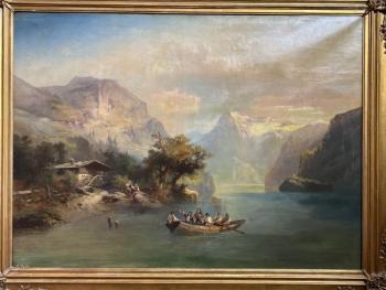 Romantic Landscape - 1870 Romantic Landscape - 1870