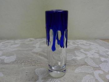 Vase - glass, clear glass - 1960 Vase - glass, clear glass - 1960