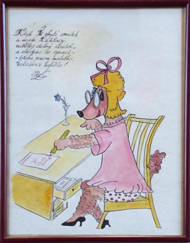 In the office - Vlasta In the office - Vlasta