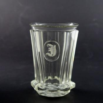 Glass Goblet - clear glass - 1840 Glass Goblet - clear glass - 1840