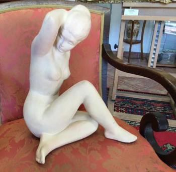 Ceramic Figurine - Nude - 1977 Ceramic Figurine - Nude - 1977