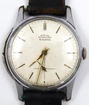 Wristwatch - metal, steel - 1959 Wristwatch - metal, steel - 1959
