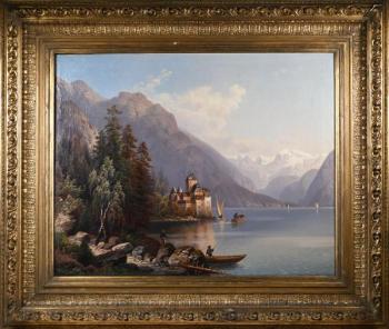 Romantic Landscape - 1880 Romantic Landscape - 1880