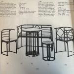 Josef Hoffmann: Sofa set, 1912 Josef Hoffmann: Sofa set, 1912