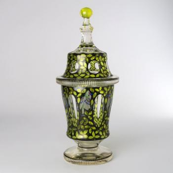 Glass Goblet - clear glass - 1920 Glass Goblet - clear glass - 1920