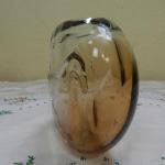 Vase - glass, metallurgical glass - 1976 Vase - glass, metallurgical glass - 1976
