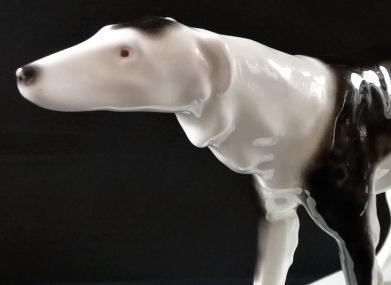 Ceramic statuette Borzoi - Goldscheider Ceramic statuette Borzoi - Goldscheider