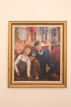 Painting - cardboard - 1941 Painting - cardboard - 1941