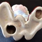 Statue of a man with his head at his feet Statue of a man with his head at his feet