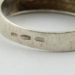 Ring with zircons Ring with zircons