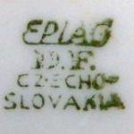 Cup and saucer, emblem of the city of Carlsbad Cup and saucer, emblem of the city of Carlsbad