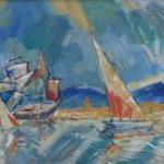 Painting - canvas - Václav Vytlačil  - 1969 Painting - canvas - Václav Vytlačil  - 1969