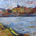 Blaha - View of Prague Castle and Lesser Town Blaha - View of Prague Castle and Lesser Town