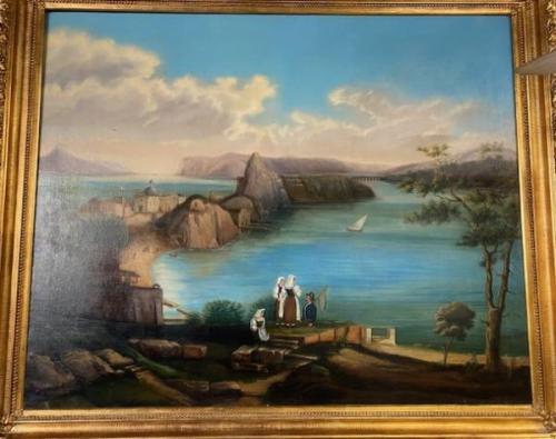 Romantic Landscape with Castle - 1940 Romantic Landscape with Castle - 1940