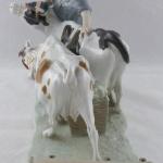 Peasant with cows and plough - Otto Pilz, Meissen Peasant with cows and plough - Otto Pilz, Meissen