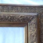Gilded frame with fine embossed ornament Gilded frame with fine embossed ornament