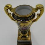 Vase from Porcelain - white porcelain, cobalt - 1880 Vase from Porcelain - white porcelain, cobalt - 1880