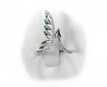 Silver Ring - silver, zircon - 2000 Silver Ring - silver, zircon - 2000