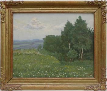 Summer Landscape - Jaroslav Krepčík (1880-1959) - 1925 Summer Landscape - Jaroslav Krepčík (1880-1959) - 1925
