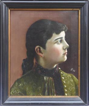 Portrait - canvas - 1888 Portrait - canvas - 1888
