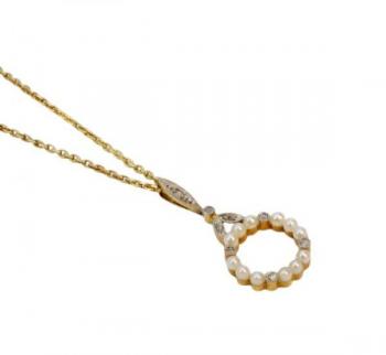 Art Nouveau Necklace - 1910 Art Nouveau Necklace - 1910