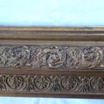 Gilded frame with fine embossed ornament Gilded frame with fine embossed ornament