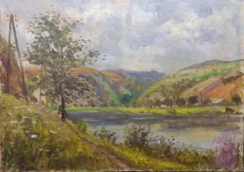 Painting - canvas - František Šurek - 1955 Painting - canvas - František Šurek - 1955