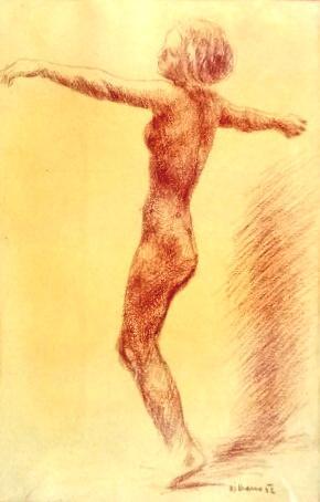 Frantisek J. Kraus - Nude Girl Frantisek J. Kraus - Nude Girl