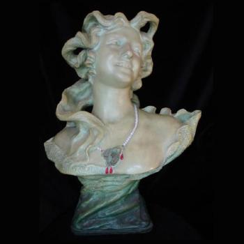 Peche A.M. - Terracotta bust Peche A.M. - Terracotta bust